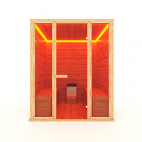 Финская сауна 4-м. 1,7*1,3*2 м. / прямая