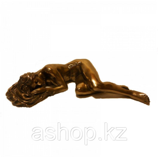 Статуэтка декоративная Veronese Design Artistic Nudes WU75137А1, Высота: 40 мм, Материал: Полистоун, Цвет: Бро