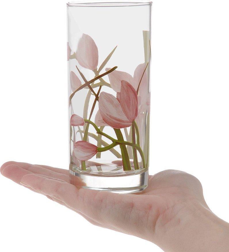 Набор стаканов Luminarc Red Orchis высокие 270 мл (6 шт.)