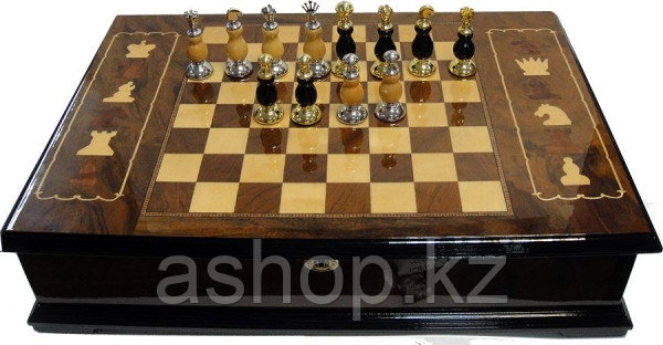 Шахматы Winstin LP-0067, Корпус: Дерево, Покрытие: Глянцевый лак, Высота фигур: От 6 до 7,5 см