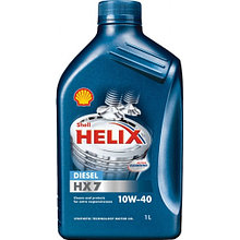 Полусинтетическое масло SHELL HELIX DIESEL HX7 10W-40 (CF A3/B3/B4)  1л