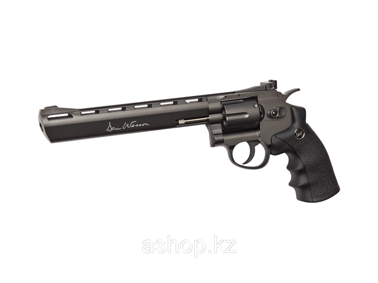 Револьвер пневматический ASG Dan Wesson 8", Калибр: 4,5 мм (.177, BB), Дульная энергия: 3,0 Дж, Ёмкость магази