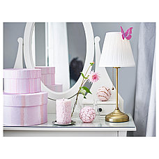 Лампа настольная ОРСТИД латунь, белый ИКЕА, IKEA, фото 2