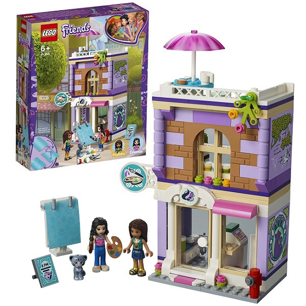 Lego Friends 41365 Конструктор Художественная студия Эммы