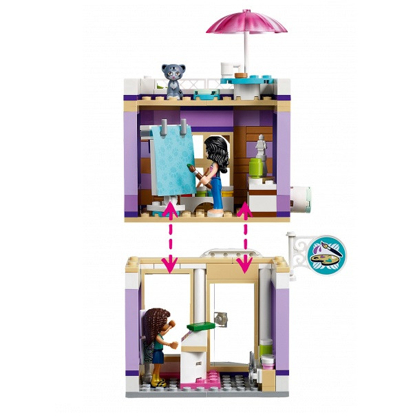 Lego Friends 41365 Конструктор Художественная студия Эммы