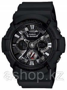 Часы электронные наручные мужские Casio G-SHOCK GA-201-1ADR, Механизм: Кварц, Браслет: Ремешок из полимерного