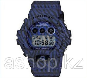 Часы электронные наручные мужские Casio G-SHOCK DW-6900ZB-2DR, Механизм: Кварц, Браслет: Ремешок из полимерног