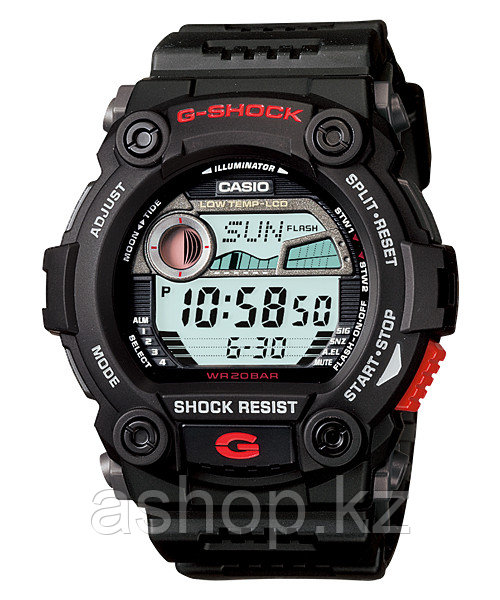 Часы электронные наручные мужские Casio G-SHOCK G-7900-1DR, Механизм: Кварц, Браслет: Ремешок из полимерного м