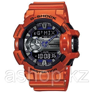 Часы электронные наручные мужские Casio G-SHOCK GBA-400-4BER, Механизм: Кварц, Браслет: Ремешок из полимерного