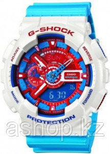 Часы электронные наручные мужские Casio G-SHOCK GA-110AC-7ADR, Механизм: Кварц, Браслет: Ремешок из полимерног