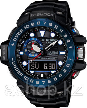 Часы электронные наручные мужские Casio G-SHOCK GWN-1000B-1BDR , Механизм: Кварц, Браслет: Каучук, Застежка кл