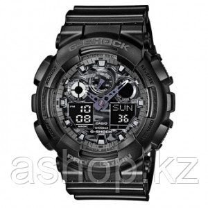 Часы электронные наручные мужские Casio G-SHOCK GA-100CF-1ADR, Механизм: Кварц, Водонепроницаемость: Да, 20 Ба