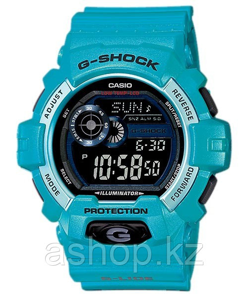 Часы электронные наручные мужские Casio G-SHOCK GLS-8900-2DR, Механизм: Кварц, Браслет: Ремешок из пластика, З