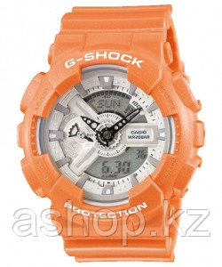 Часы электронные наручные мужские Casio G-SHOCK GA-110SG-4ADR, Механизм: Кварц, Браслет: Ремешок из полимерног