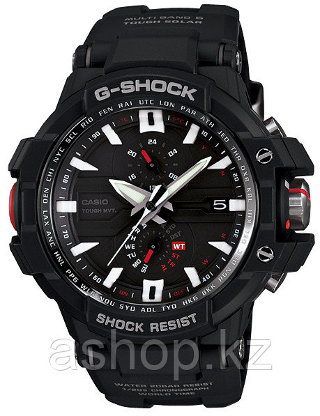 Часы электронные наручные мужские Casio G-SHOCK GW-A1000-1ADR, Механизм: Кварц, Браслет: Ремешок из полимерног