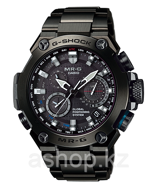 Часы электронные наручные мужские Casio G-SHOCK MRG-G1000B-1A, Механизм: Кварц, Браслет: Да, из прочного титан