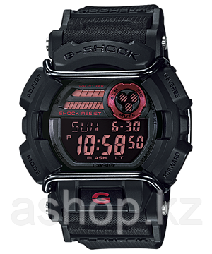 Часы электронные наручные мужские Casio G-SHOCK GD-400-1ER, Механизм: Кварц, Браслет: Ремешок из полимерного м