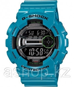 Часы электронные наручные мужские Casio G-SHOCK GD-110-2DR, Механизм: Кварц, Браслет: Ремешок из полимерного м