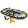 Лодка надувная Intex 68347 Seahawk на 2 человека Зеленый (Intex68347), фото 2
