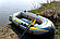 Лодка надувная Intex 68347 Seahawk на 2 человека Зеленый (Intex68347), фото 6
