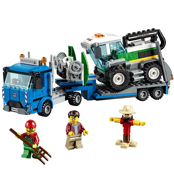 LEGO CITY Транспорт: Транспортировщик для комбайнов 60223