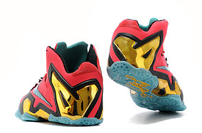 Баскетбольные кроссовки Nike Lebron 11 (XI) Elite Low красные, фото 2