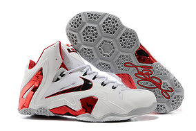 Баскетбольные кроссовки Nike Lebron 11 (XI) Elite Low белые