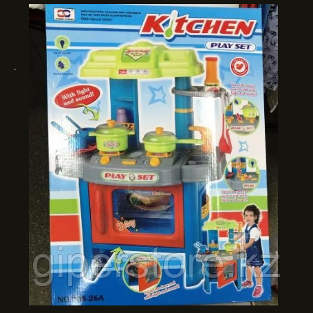 Кухня детская голубая Play Set - фото 1 - id-p60457518