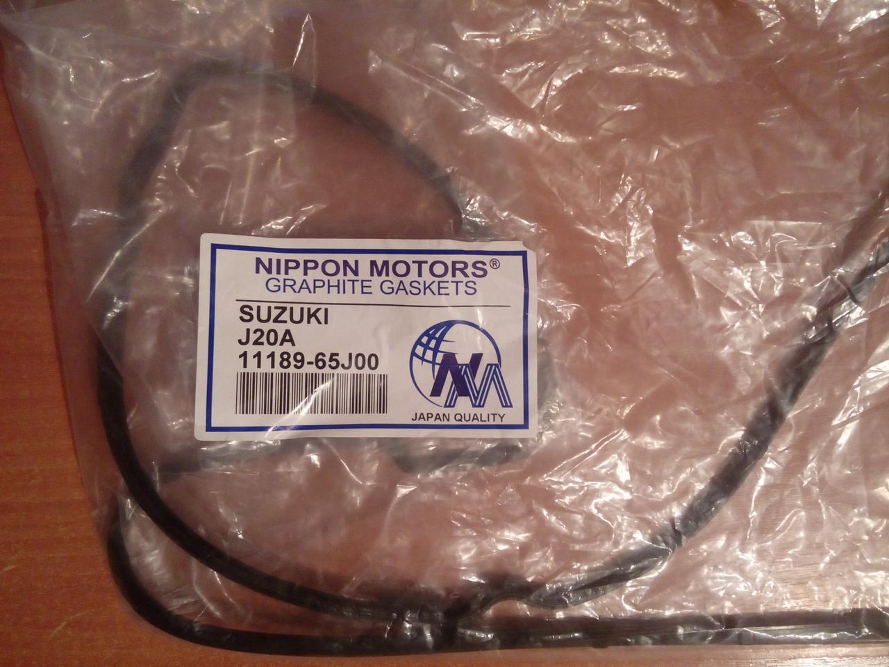 Прокладка клапанной крышки NIPPON MOTORS Japan 11189-65J00 - фото 1 - id-p60458206