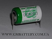 Батарейка 3.6v  ER14250H  GM POWER  1/2AA с лепестковыми выводами
