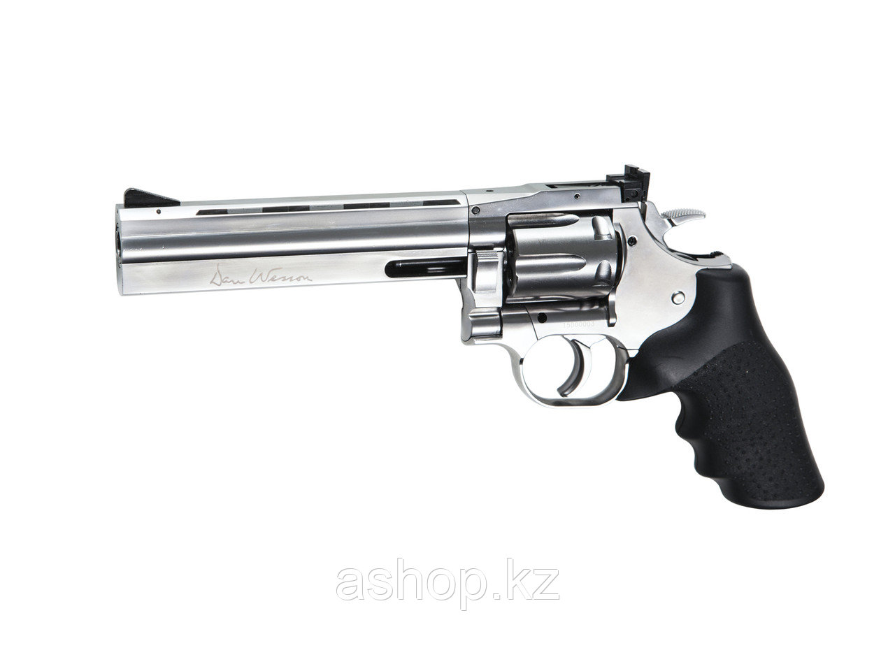 Револьвер пневматический ASG Dan Wesson 715 - 6", Калибр: 4,5 мм (.177, BB), Дульная энергия: 3,0 Дж, Ёмкость