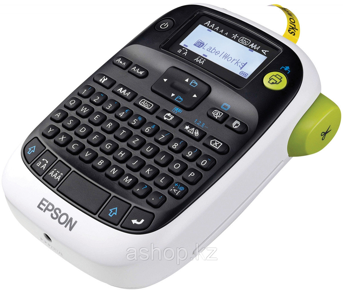 Принтер ленточный Epson Label Works Cyrilic LW-400, Технология печати: Термотрансферная, 180 dpi, Скорость печ