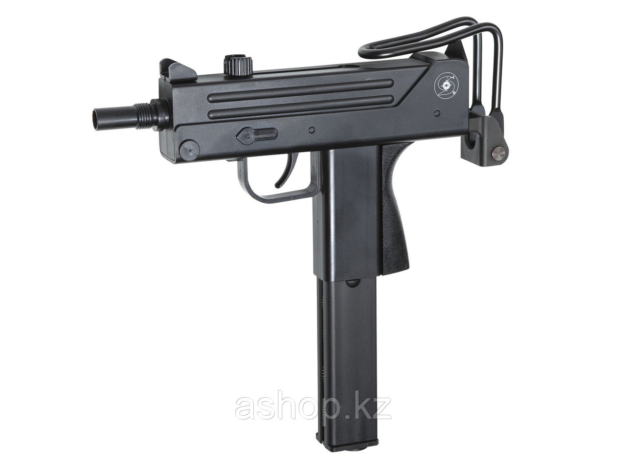 Пистолет-пулемёт пневматический ASG Ingram M11, Калибр: 4,5 мм (.177, BB), Дульная энергия: 2,5 Дж, Ёмкость ма
