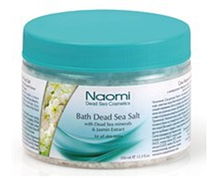 Соль Мертвого моря с экстрактом жасмина «NAOMI» 350 мл