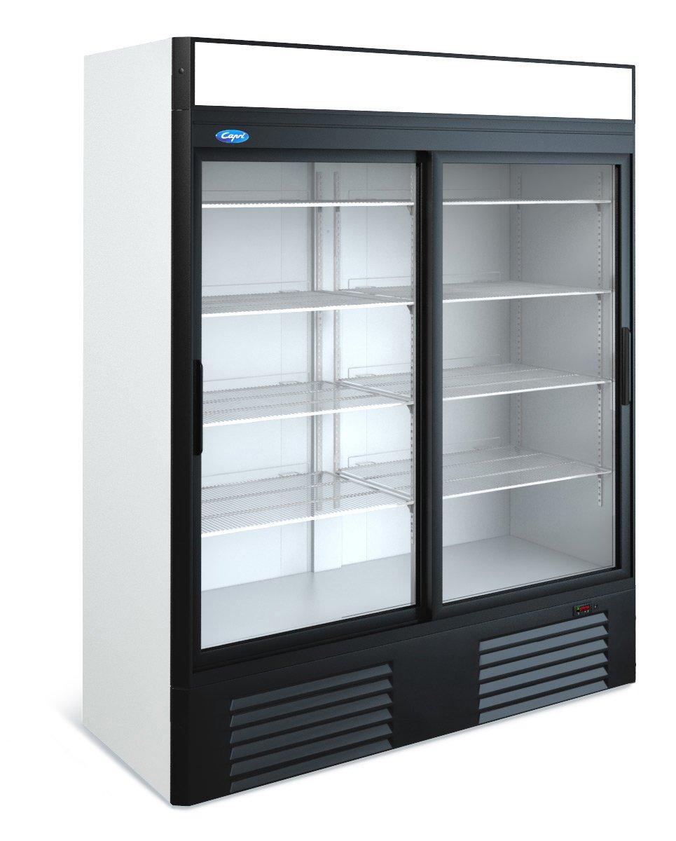 Витринный холодильник шкаф-витрина Капри 1,5СК Купе