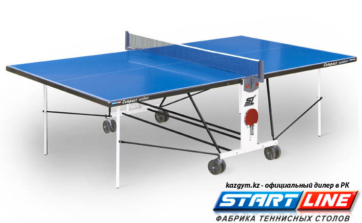 Теннисный стол Start Line Compact LX с сеткой (ЛМДФ 16мм) - фото 3 - id-p60469131