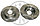 Тормозные диски Nissan Sunny (N13, N14) (87-95, передние, Optimal, D240), фото 2