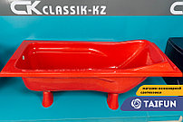 Ванна из искусственного мрамора 180*80см CKclassicKZ VENESIA КРАСНЫЙ