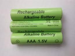 Аккумулятop 1,5v AAA-перезаряжаемая алкалиновая батарейка