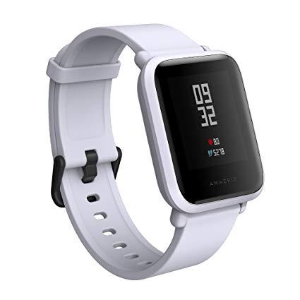 Смарт часы Xiaomi Amazfit Bip ремешок белый - фото 1 - id-p60488056