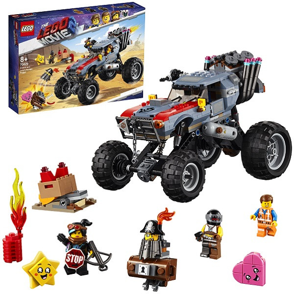 Конструктор Lego Movie 2 70829 Конструктор 2 Побег Эммета и Дикарки на багги