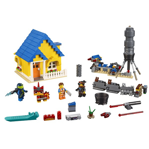 Конструктор Lego Movie 2 70831 Конструктор 2 Дом мечты: Спасательная ракета Эммета!