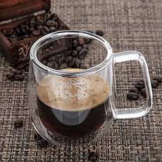 Кружки стеклянные для кофе