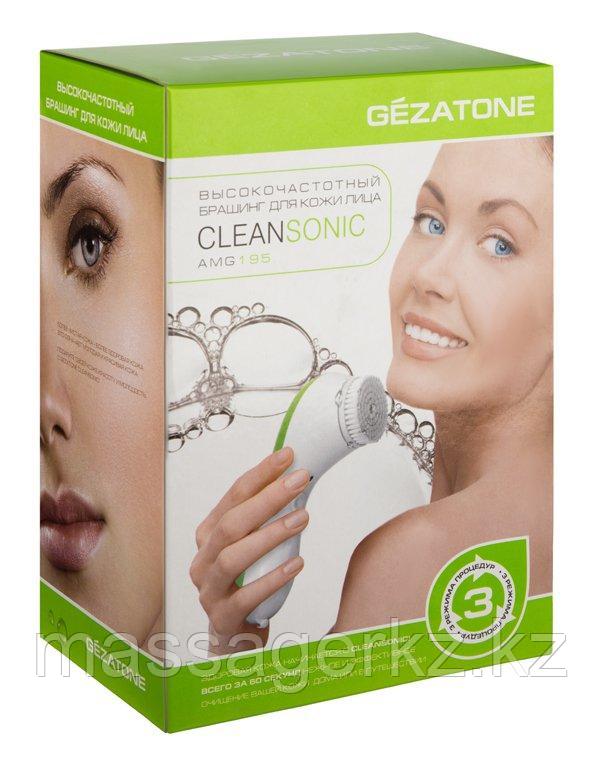 Массажер, аппарат GEZATONE Щетка для чистки кожи лица Sonicleanse, Gezatone - фото 5 - id-p60488965