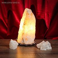Соляной светильник "Скала" большой D-10, h-18 см, цельный кристалл