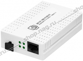 Медиаконвертер 100-Base-T/100Base-FX, Tx/Rx: 1310/1550нм, V2, пластиковый корпус