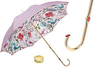 Элитный женский зонт с кристаллами Swarovski. Производство Италия