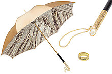 Женский зонт с двойным куполом. Производство Италия.