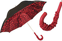 Женский зонт Pasotti с кожаной ручкой. Производство Италия
