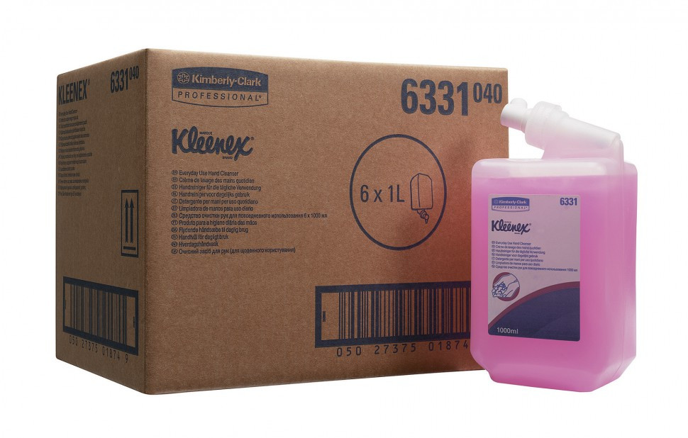 Kleenex Everyday Use Жидкое мыло для рук для ежедневного использования 1л. - фото 6 - id-p45582374